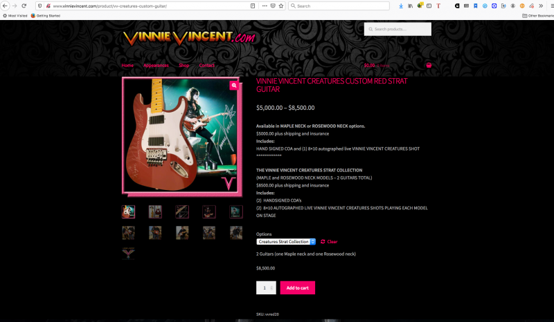 http://www.vinnievincent.com/product/vv-creatures-custom-guitar/